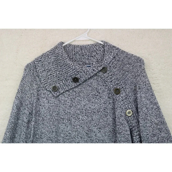 Karen Scott Women's Cotton Knit Marled Sweater Tunic-Size XL - Picture 2 of 8